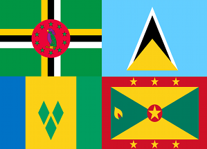 A Windward Islands zászlaja